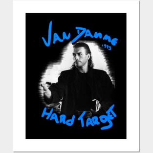 VAN DAMME CLASSIC JCVD HARD TARGET 1993 Posters and Art